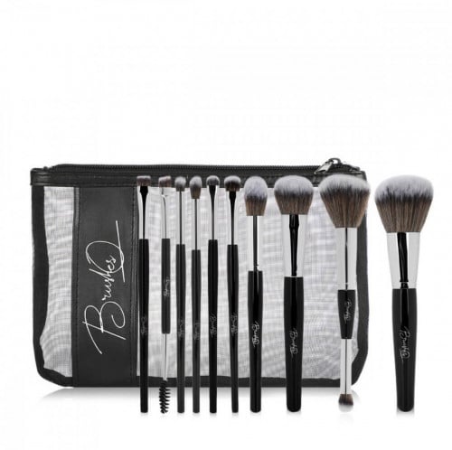 مجموعة فرش الماكياج براشيز كيو- 10قطع