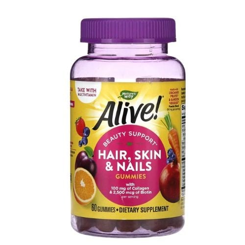 فيتامينات للشعر والأظافر والبشرة من ناتشورال واي -...