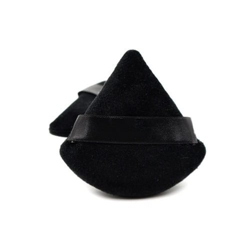 طقم اسفنجات قلوب مخملية ناعمة- قطعتين