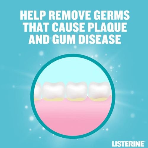 غسول الفم اليومي نعناع بارد من ليسترين - 250 مل