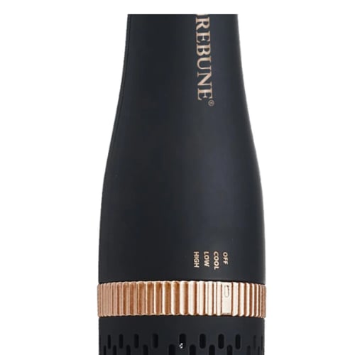 مصفف احترافي بمشط مدمج لفك التشابك 3 مستويات حرارة...