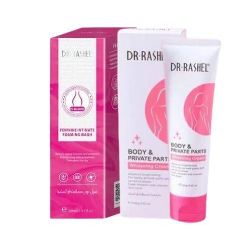 مجموعة التفتيح وشد المنطقة الحساسه من د.راشيل- قطع...