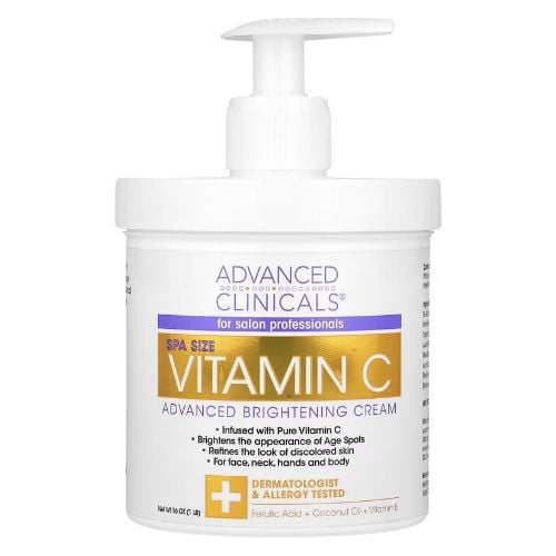 كريم فيتامين سي المطور لتفتيح البشرة من ادفانسد كل...