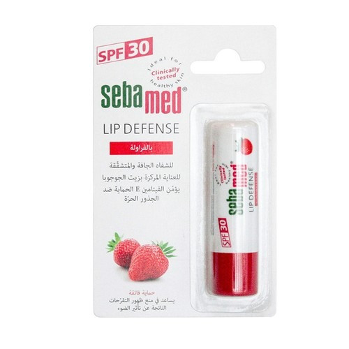 مرطب الشفاه بالفراولة بحماية SPF30 من سيباميد