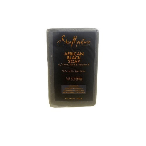 صابون أفريقي أسود للوجه والجسم بزبدة الشيا - 227جم