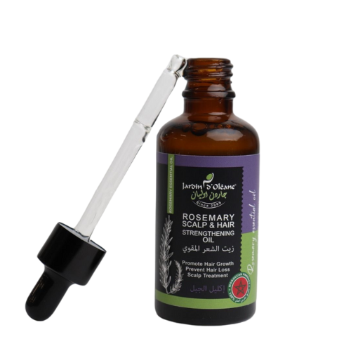 زيت الشعر المقوي بزيت اكليل الجبل الاساسي من جاردن...
