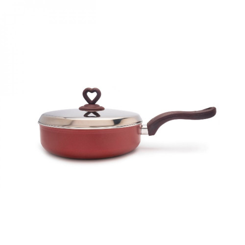 كسرولة نوفال بغطاء مقاس 26