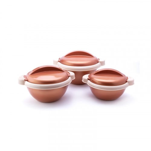 طقم حافظات طعام MILTON NOVA بني