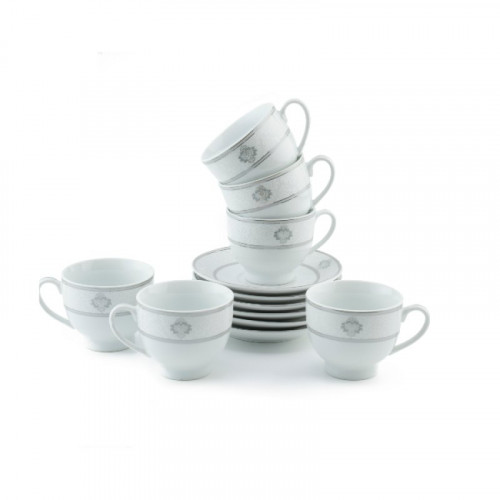 طقم 6 أكواب شاي بورسلين