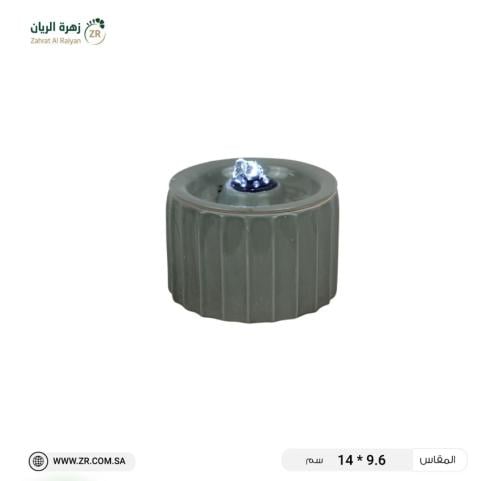 نافورة مكتبية مودرن مضلعة لون عشبي