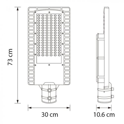 كشاف شوارع ابيستار 240وات ST018