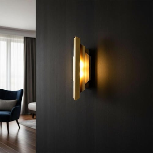 جداري جرافيك ذهبي 45سم BJ064