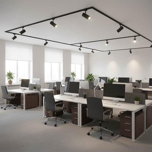 تراك ليد وترانس شوابي 4واير 4 خطوط ابيض 40وات T21D...