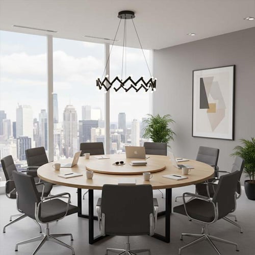 ثريا كازار دائري أسود 429632F01