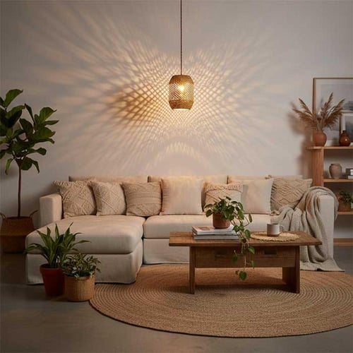 علاقي رتان اسطواني صغير شغل يدوي LPL841-2