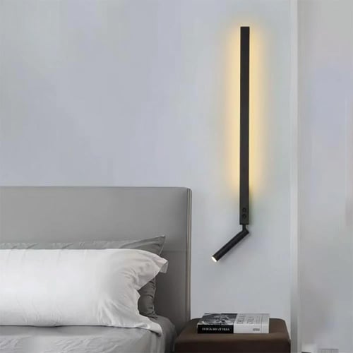 جداري سرير لينير تيوب أسود 11000