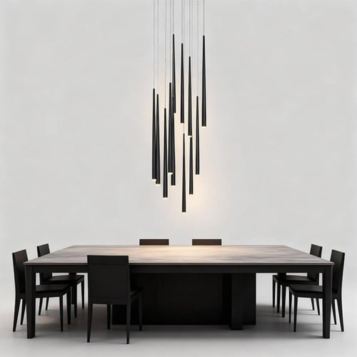 ثريا بايب أسود 12 حبة ورملايت P0628