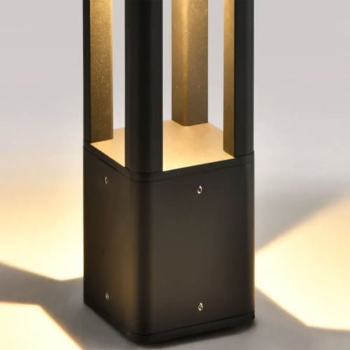 عامود مشايه كيوب اسود 60سم 1056