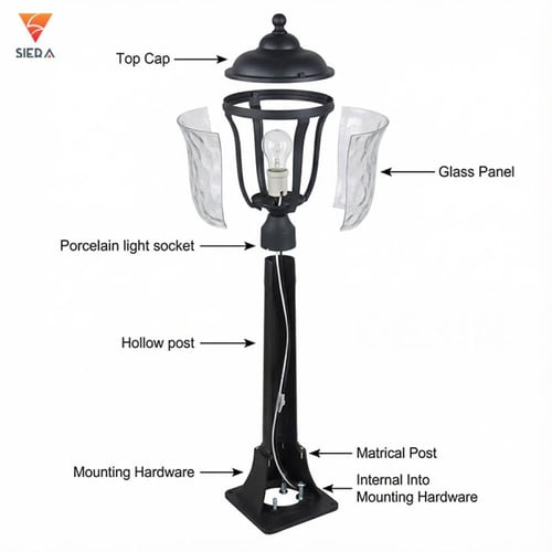 مشايه خارجي بيري أسود قزاز مائي 1 متر SD0419