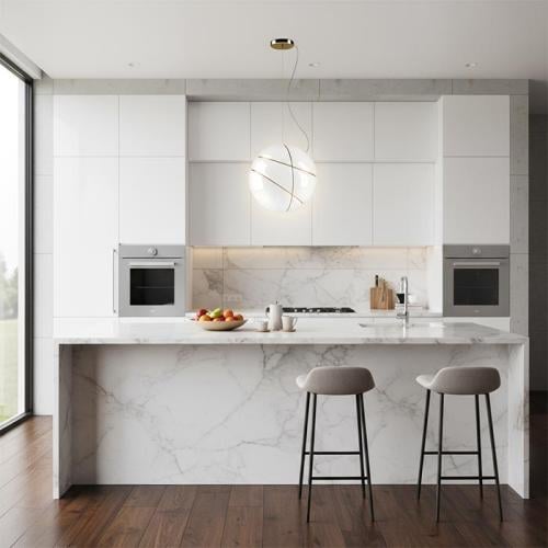 علاقي راندوم كت سفير حليبي + ذهبي 10458P