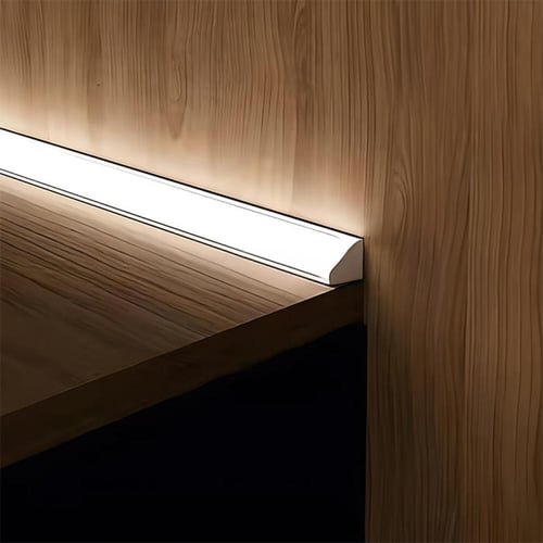 بروفايل المنيوم زاوية 45 - 1616