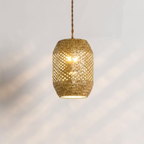 علاقي رتان اسطواني صغير شغل يدوي LPL841-2