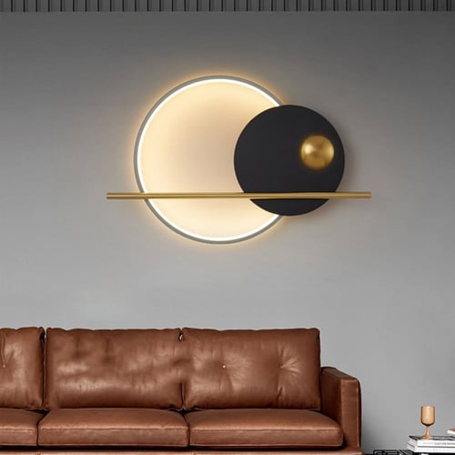 جداري بورد أسود وذهبي W6699