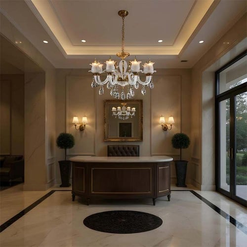 ثريا كريستال ذهبي - 66619