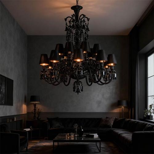 ثريا بكارات كريستال كلاسيك أسود 9031