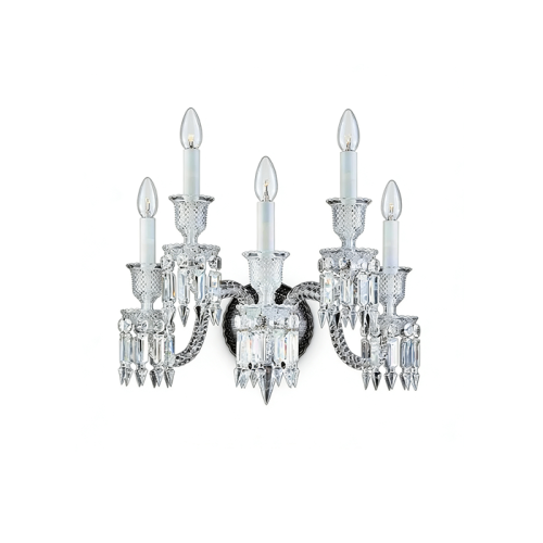 جداري بكارات الكريستال كلاسيك كروم 9031-5B