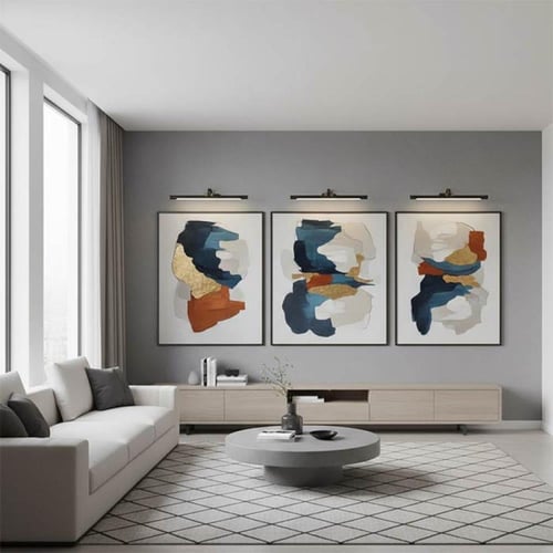 ابليك لوحه ومرايا أسود وذهبي 6890