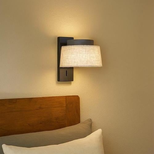 ابليك فندقي أسود وشيد دائري بيج Calm