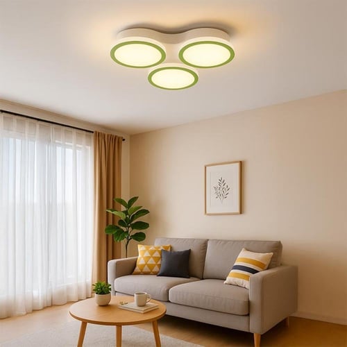 إنارة سقفية ليد بدوائر خضراء متغيرة الألوان -591-0...