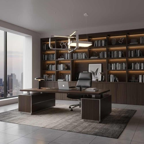 ثريا قويزل كروم ليد 88 سم P2311