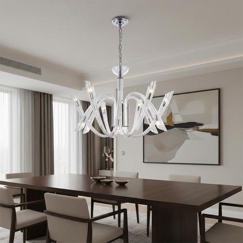 ثريا بيرنا دائري كريستال كروم كلاسيك 6701026