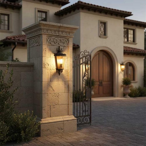 أبليك خارجي زجاج تشامبين وسط SF0584-M