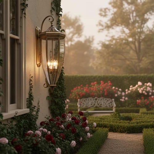 جداري لوتون نحاس قزاز طويل L2907