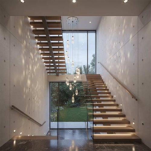 ثريا كارات 13حبة كريستال كروم ليد ورملايت 60 سم TF...