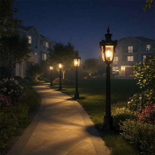 عامود مشايه خارجي وسط قزاز مائي حجري SD2003