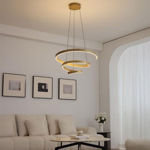 ثريا ويفر ايس كراك ذهبي 110 وات ليد اديسون P24807