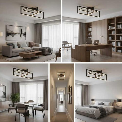 لطش هيلدا المنيوم أسود 39 وات 92 سم 11028