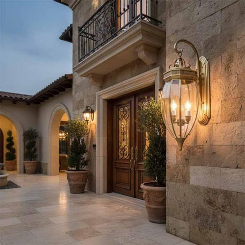 جداري نحاس وقزاز بيضاوي L2905