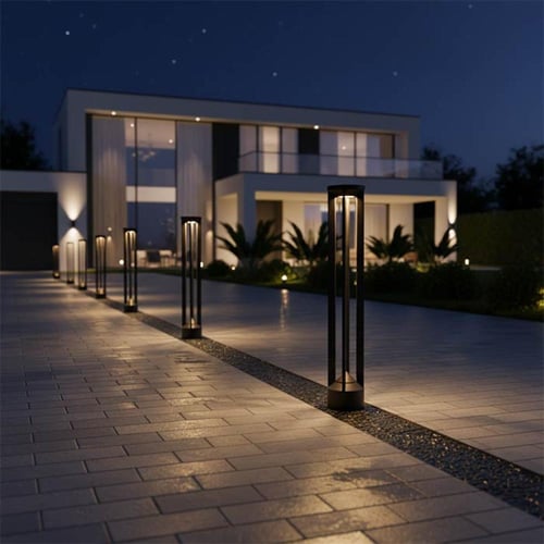 عامود بولارد مفرغ دائري - 2349