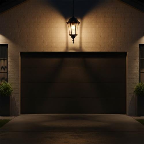 علاقي خارجي أسود و زجاج شفاف وسط SP4610-DN-M