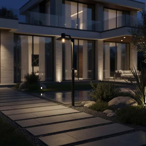 عامود مشايه خارجي مودرن سيمبل 105سم SJ19103B