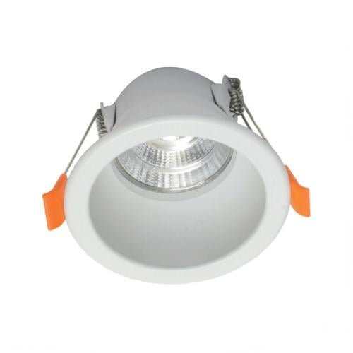 سبوتلايت داخلي LED كوب 7 وات فريم أبيض | من Siera