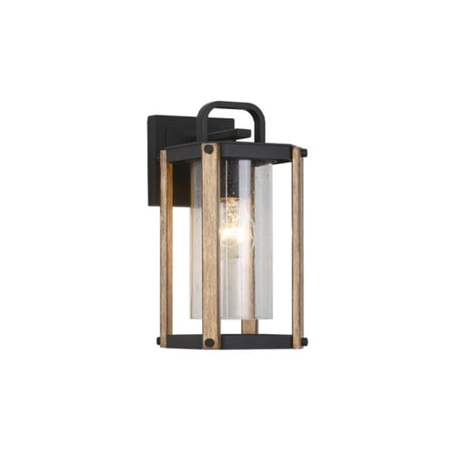 ابليك خارجي سميكي أسود وخشبي HS2105