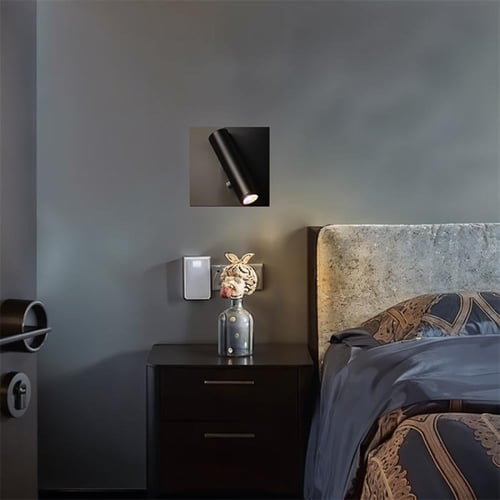 كشاف جداري فنادق قاعدة مربعة ورملايت B8122