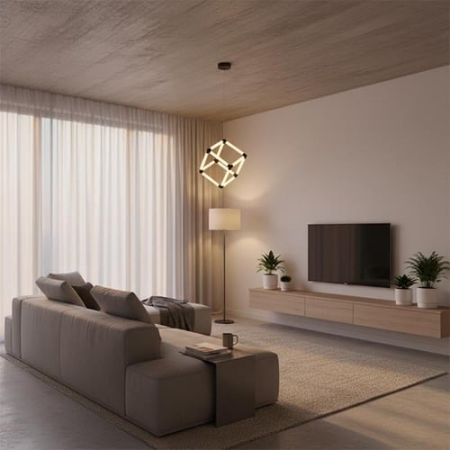 ثريا مكعب مضيء 821190