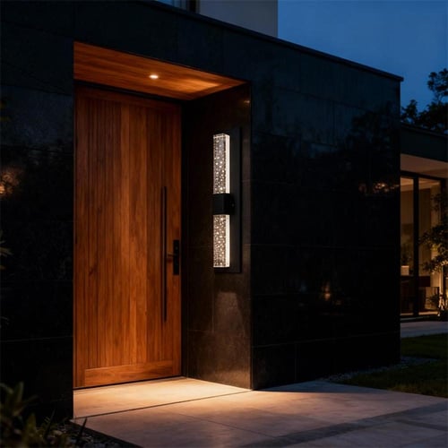 جداري كاربون خط أسود وزجاج طولي مقاسين 0410F - 041...